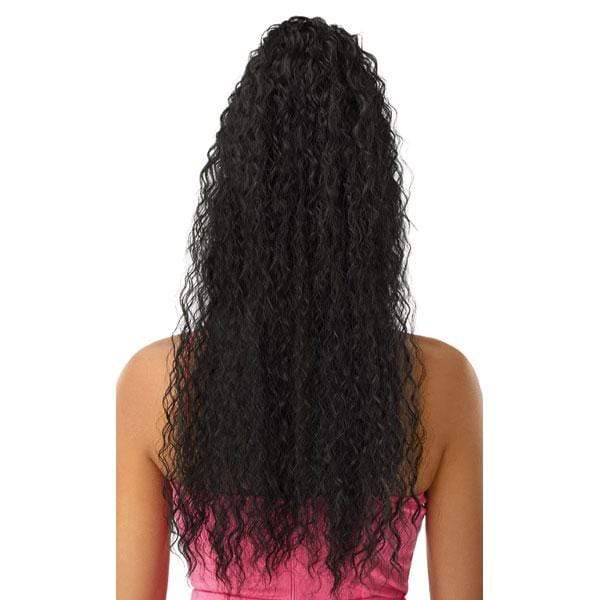 Outre Ponytail Outre Pretty Quick Synthetic Wrap Ponytail - CRIMP WAVE 30"