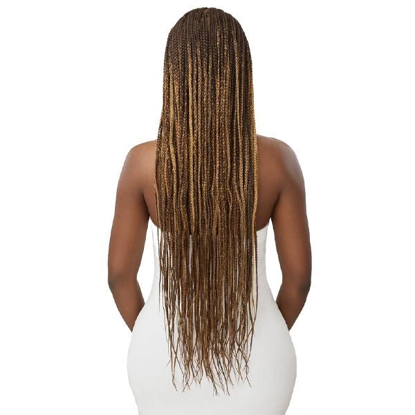 Outre Synthetic 100% Fully Hand-tied Whole Lace Wig - KNOTLESS BOX BRAIDS 36" - EgoWigs.com