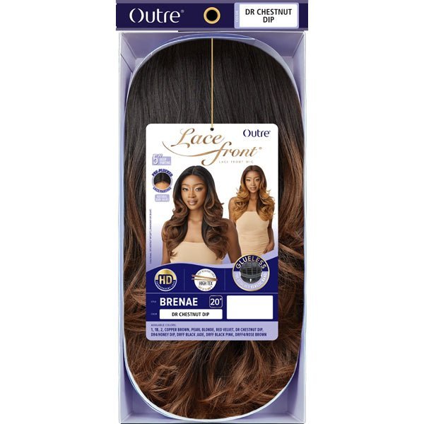 Outre Synthetic Swiss HD Lace Front Wig - BRENAE - EgoWigs.com