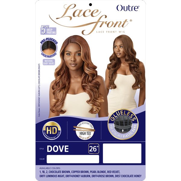 Outre Synthetic Swiss HD Lace Front Wig - DOVE - EgoWigs.com