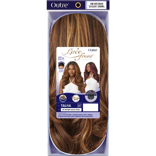 Outre Synthetic Swiss HD Lace Front Wig - TALHA - EgoWigs.com