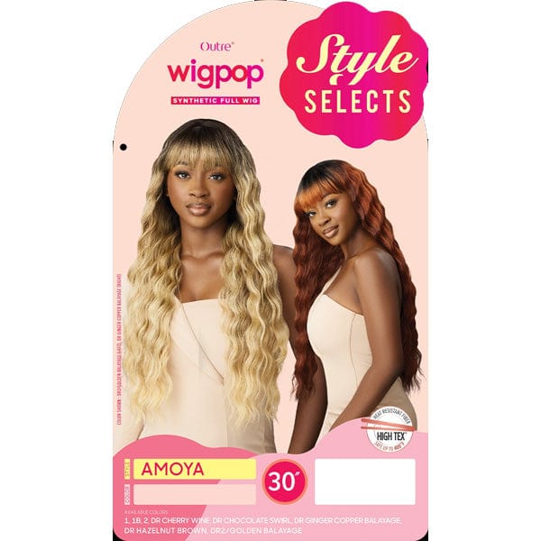 Outre Synthetic Wigs Outre Wigpop Synthetic Hair Full Wig - AMOYA