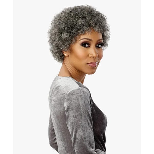 Sensationnel 100% Human Hair Full Wigs Sensationnel Empire Salt & Pepper 100% Human Hair Celebrity Series Wig - BLISS