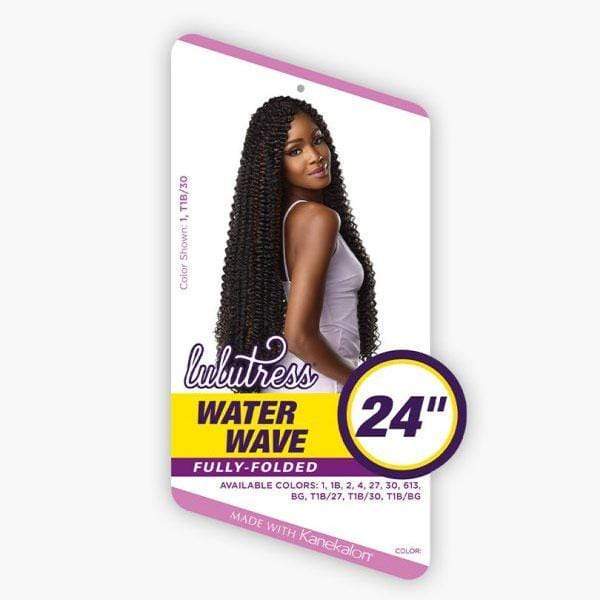 Sensationnel Crochet Braid Sensationnel Lulutress Synthetic Crochet Braid - WATER WAVE 24