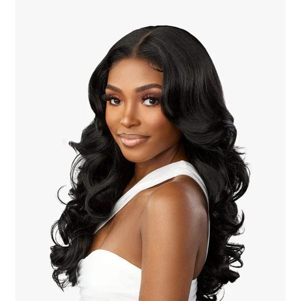 Sensationnel Ear-To-Ear Lace Wigs Sensationnel Butta Lace Human Hair Blend HD Lace Front Wig - VOLUME CURL 22"