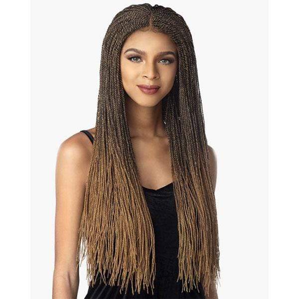 Sensationnel Ear-To-Ear Lace Wigs Sensationnel Cloud9 4x4 Part Swiss Braided Lace Wig - MICRO TWIST