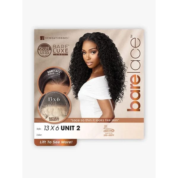 Sensationnel Frontal Lace Wigs Sensationnel Bare Lace Synthetic Extra Transparent Luxe Glueless Lace Front Wig - 13X6 UNIT 2