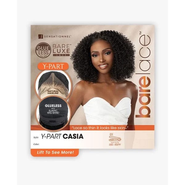 Sensationnel Frontal Lace Wigs Sensationnel Barelace Synthetic Luxe Glueless Lace Front Wig - Y-PART CASIA