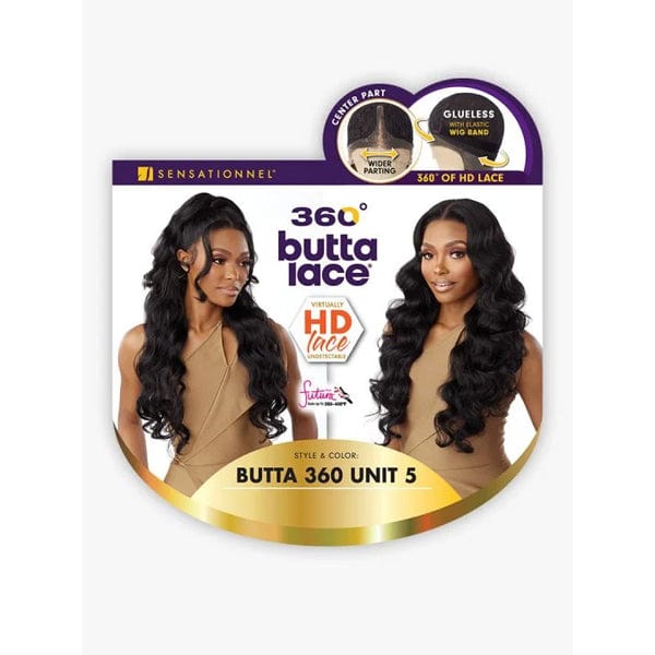 Sensationnel Frontal Lace Wigs Sensationnel Butta Synthetic Hair Glueless 360 HD Lace Wig - BUTTA 360 UNIT 5