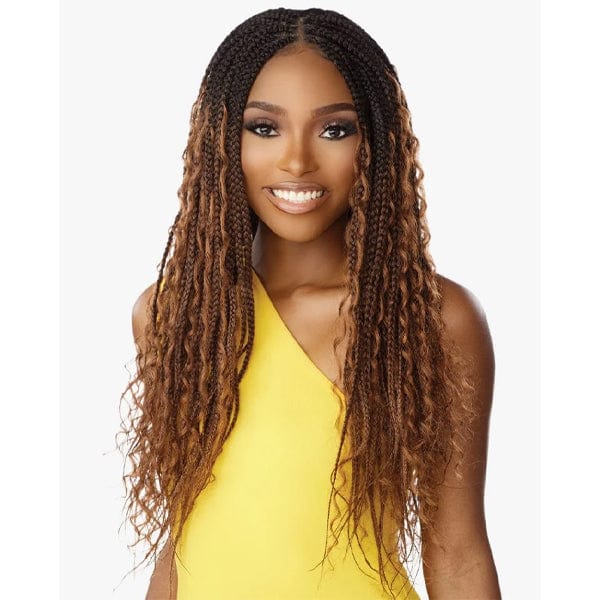 Sensationnel Frontal Lace Wigs Sensationnel Cloud 9 4x4 Braid Lace Front Wig - MERMAID BOX BRAID 30″