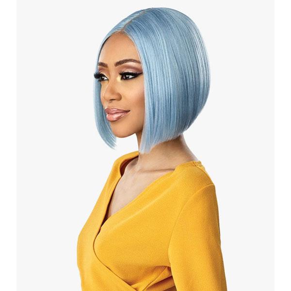 Sensationnel Shear Muse Synthetic Hair Empress Lace Front Wig - AKEEVA - EgoWigs.com-BABYBLUE