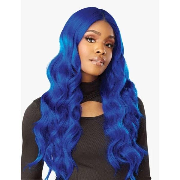 Sensationnel Shear Muse Synthetic Hair Empress Lace Front Wig - SHARITTA - EgoWigs.com-TEALGREEN