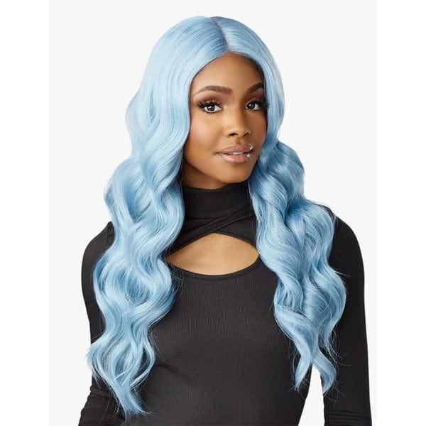 Sensationnel Shear Muse Synthetic Hair Empress Lace Front Wig - SHARITTA - EgoWigs.com-TEALGREEN