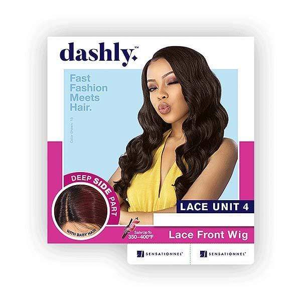 Sensationnel Frontal Lace Wigs Sensationnel Synthetic Hair Dashly Lace Front Wig - LACE UNIT 4