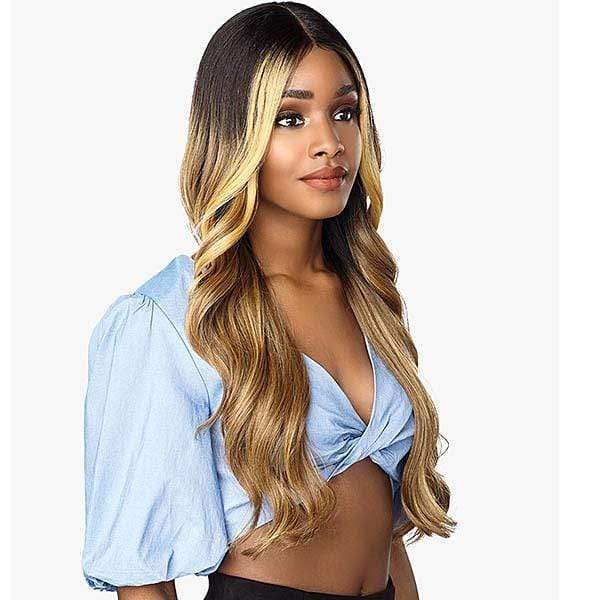 Sensationnel Frontal Lace Wigs Sensationnel Synthetic Hair Dashly Lace Front Wig - LACE UNIT 8