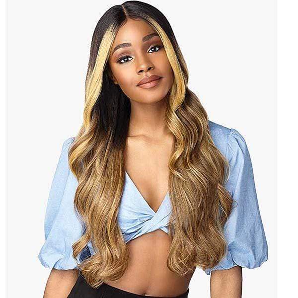 Sensationnel Frontal Lace Wigs Sensationnel Synthetic Hair Dashly Lace Front Wig - LACE UNIT 8