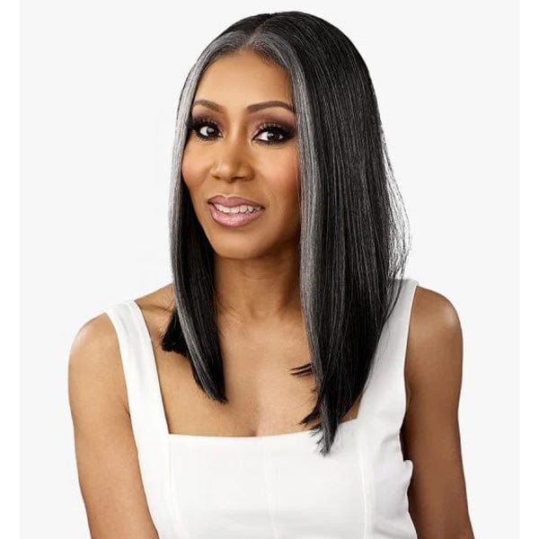 Sensationnel Frontal Lace Wigs Sensationnel Synthetic Hair Dashly Salt & Pepper Lace Wig - SP LACE UNIT 5