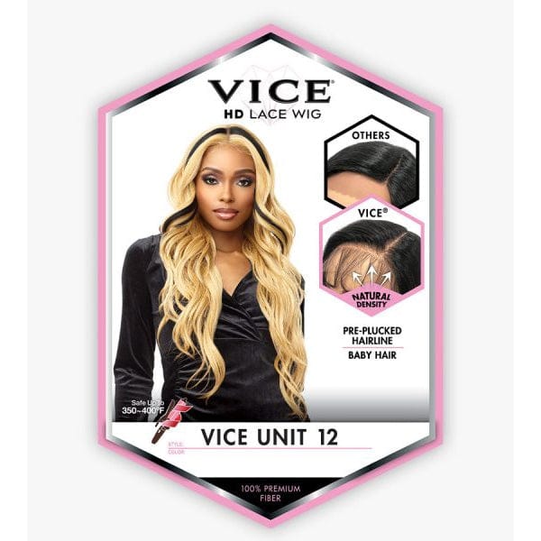 Sensationnel Frontal Lace Wigs Sensationnel Synthetic Hair Vice HD Lace Front Wig - VICE UNIT 12