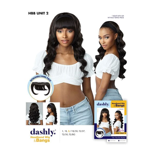 Sensationnel Dashly Synthetic Headband Wig & Bangs - HBB UNIT 2 - Clearance - EgoWigs.com