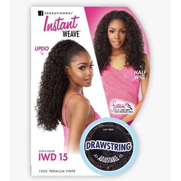 Sensationnel Half Wigs Sensationnel Synthetic Half Wig Instant Weave Drawstring Cap - IWD 15