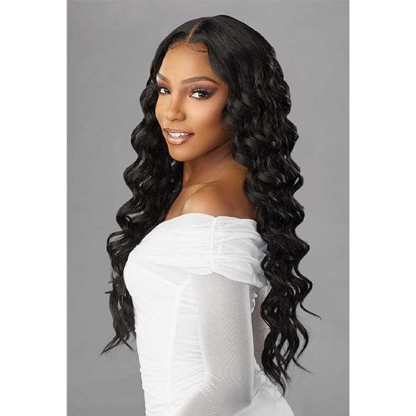 Sensationnel Butta Human Hair Blend Lace Front Wig - DEEP TWIST 26" - EgoWigs.com-1