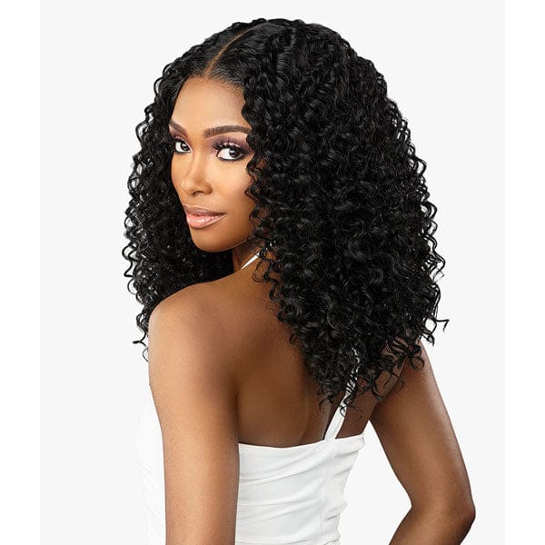 Sensationnel Human Hair Blend Lace Wigs Sensationnel Butta Human Hair Blend Lace Front Wig - WATER WAVE 16"