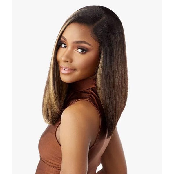 Sensationnel Human Hair Blend Lace Wigs Sensationnel Cloud9 What Lace Human Hair Blend 13x6 Frontal Lace Wig - SHIYANA 14″