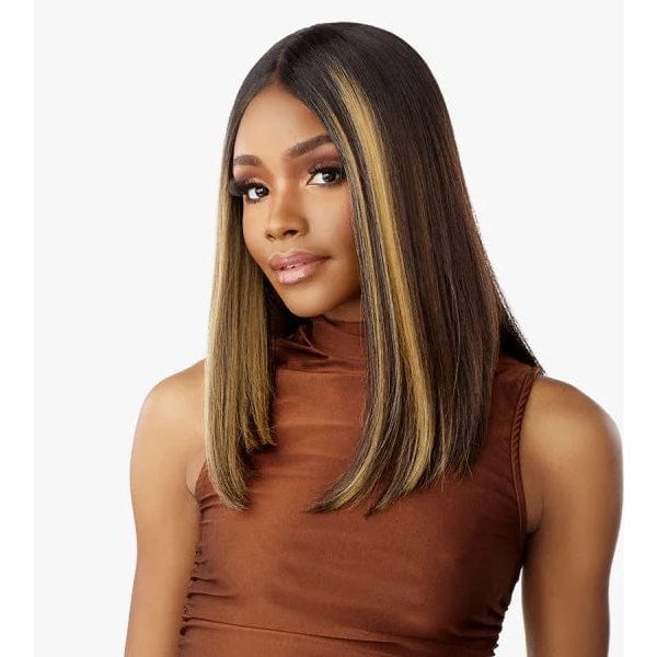 Sensationnel Human Hair Blend Lace Wigs Sensationnel Cloud9 What Lace Human Hair Blend 13x6 Frontal Lace Wig - SHIYANA 14″