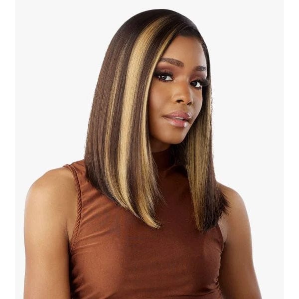 Sensationnel Human Hair Blend Lace Wigs Sensationnel Cloud9 What Lace Human Hair Blend 13x6 Frontal Lace Wig - SHIYANA 14″