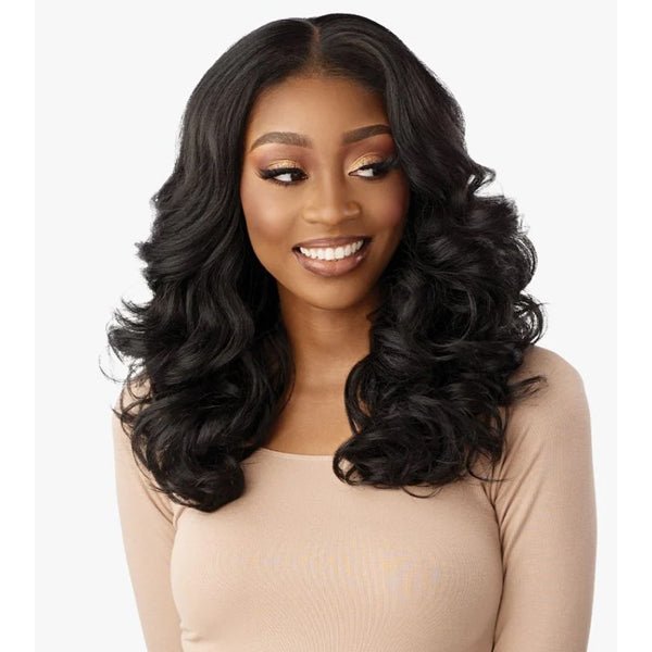 Sensationnel Kinky Edges Kinks & Co 13x6 HD Lace Front Wig - 13x6 KINKY BODY WAVE 18" - EgoWigs.com