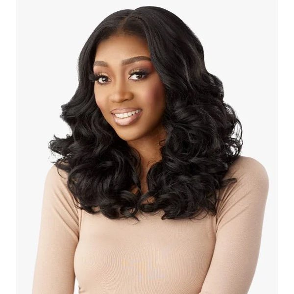 Sensationnel Kinky Edges Kinks & Co 13x6 HD Lace Front Wig - 13x6 KINKY BODY WAVE 18" - EgoWigs.com