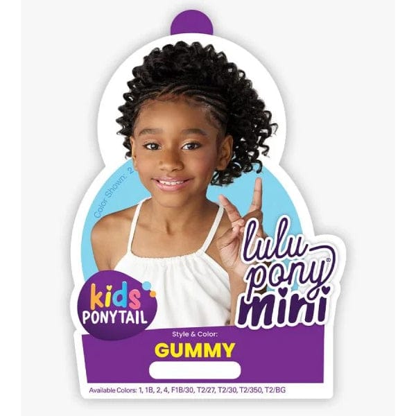 Sensationnel Ponytail Sensationnel Synthetic Lulu Pony - MINI GUMMY