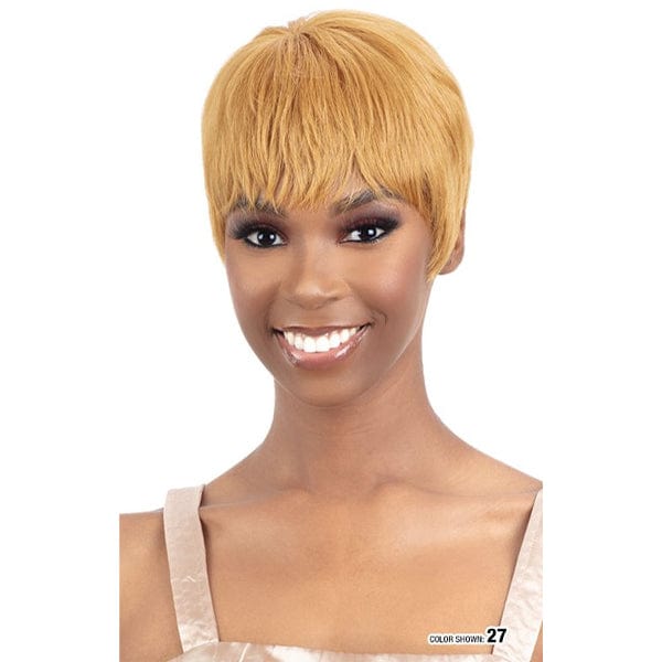 Shake N Go Legacy Human Hair Blend Lace Front Wig - BRISTOL 