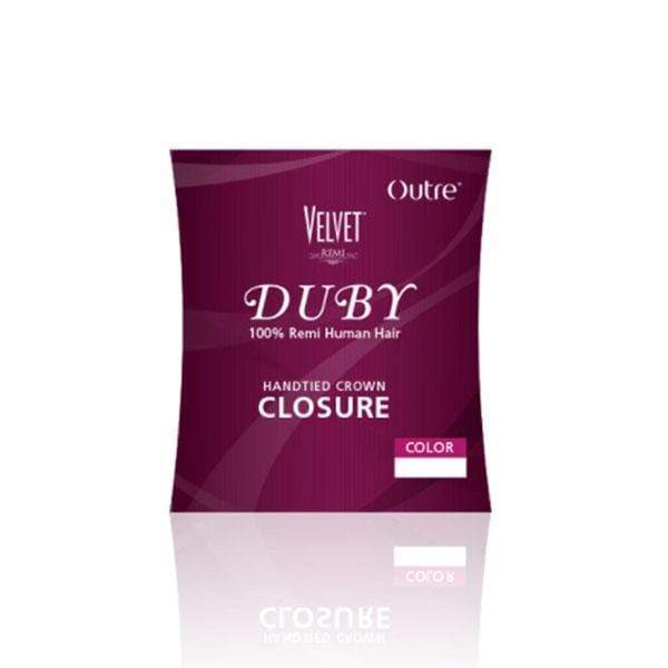 Outre Velvet Duby Crown Closure - Premium Duby Handtied Crown Closure - EgoWigs.com-1