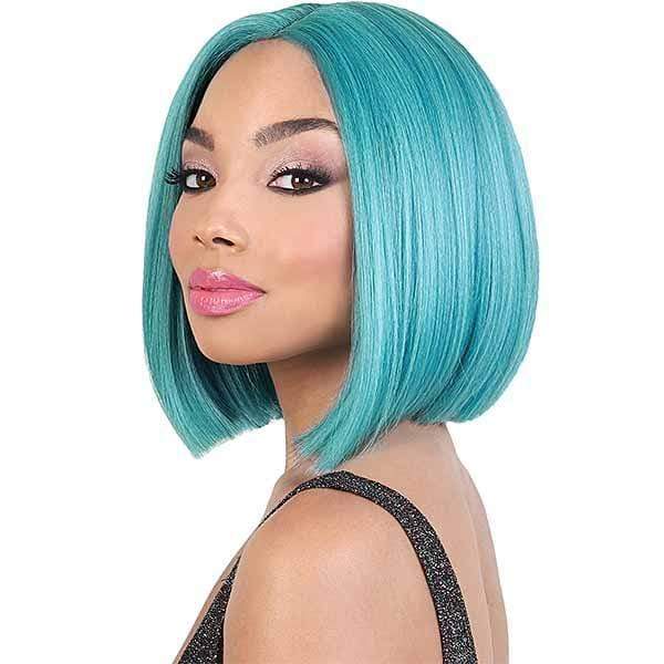 Motown Tress Let's Lace Deep Part Synthetic Swiss Lace Front Wig - LDP NEON2 - Clearance - EgoWigs.com-1