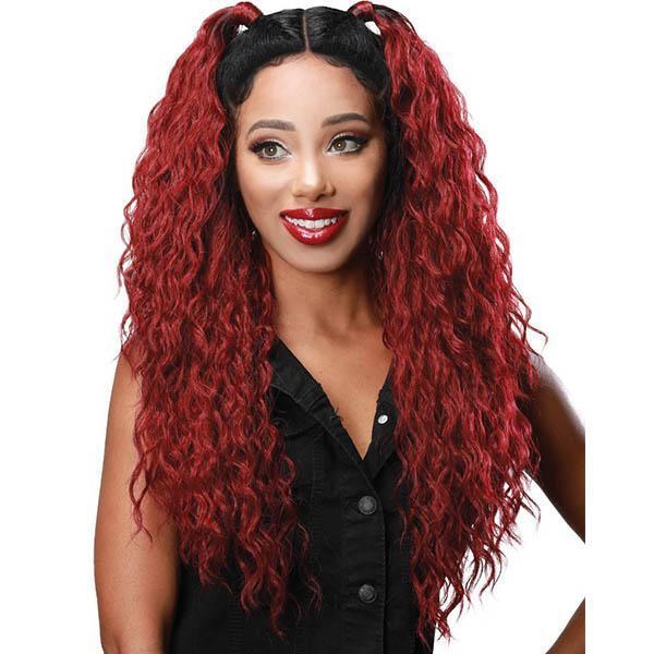 Zury Sis Beyond Synthetic Hair Twin Part Lace Front Wig - BYD TP LACE H BLESS - Clearance - EgoWigs.com-1