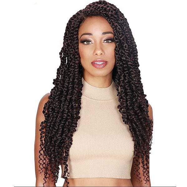 Zury Sis Diva Collection Synthetic Hand Tied Part Lace Front Wig - DIVA LACE PASSION TWIST - Clearance - EgoWigs.com-1