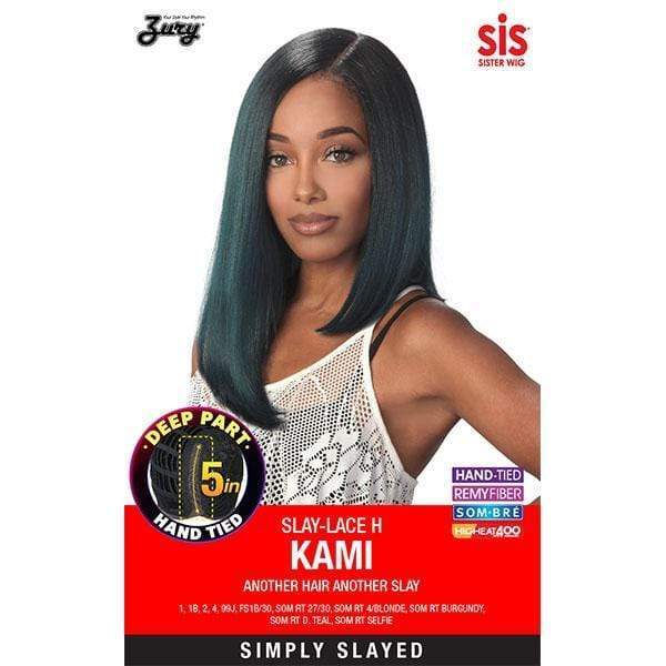 Zury Deep Part Lace Wigs Zury Sis Slay Synthetic Hair Lace Front Wig - SLAY LACE H KAMI