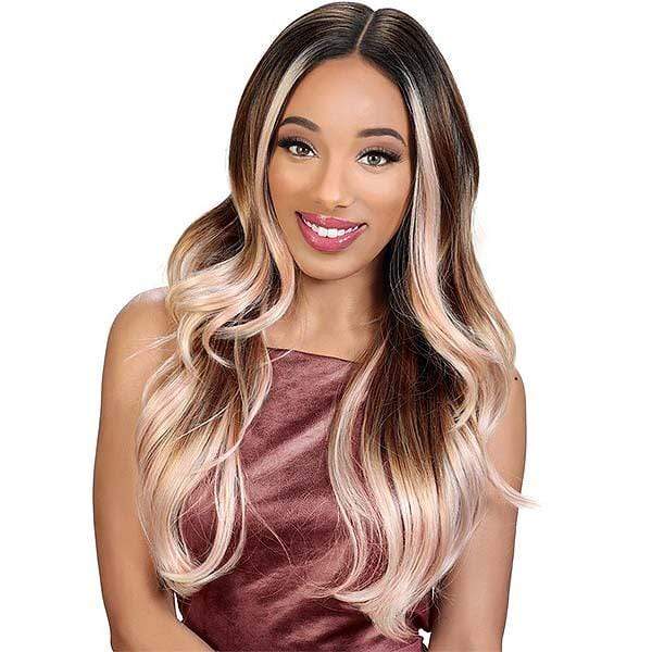 Zury Sis Royal Swiss Lace Synthetic Hair Lace Front Wig - SW LACE H GLORY - EgoWigs.com-1