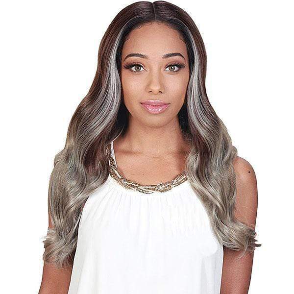 Zury Ear-To-Ear Lace Wigs Zury Sis Royal Synthetic Pre Tweezed Swiss Lace Front Wig - SW LACE H LADY