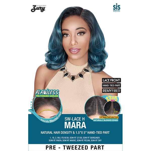 Zury Sis Royal Synthetic Pre Tweezed Swiss Lace Front Wig - SW LACE H MARA - Clearance - EgoWigs.com-1