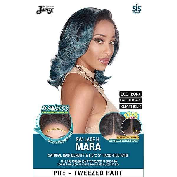 Zury Sis Royal Synthetic Pre Tweezed Swiss Lace Front Wig - SW LACE H MARA - Clearance - EgoWigs.com-1