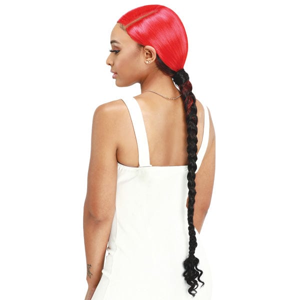 Zury Frontal Lace Wigs Zury Braid Pony Synthetic HD Lace Front Wig - LF RWANDA