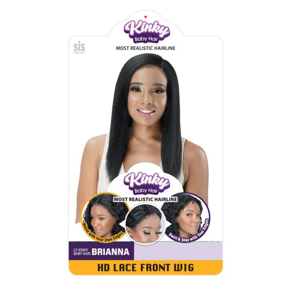 Zury Frontal Lace Wigs Zury Kinky Baby Hair Most Realistic Lace Front Wig - LF KINKY BABY BRIANNA