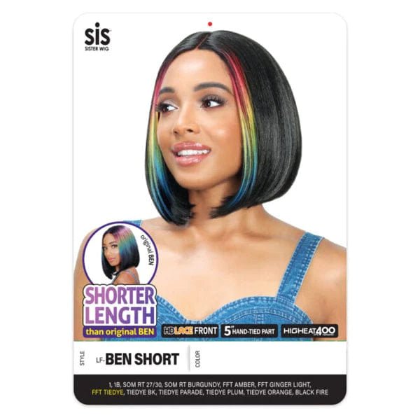 Zury Sis Beyond Synthetic Hair Lace Front Wig - LF BEN SHORT - Clearance - EgoWigs.com-1