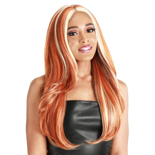 Zury Frontal Lace Wigs Zury Sis Dimensional Highlights Synthetic HD Lace Front Wig - LF HD DUA