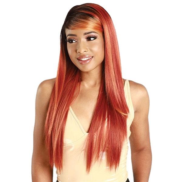 Zury Frontal Lace Wigs Zury Sis Half Up Down + Sbang Lace Front Wig - LF-SB KAIA