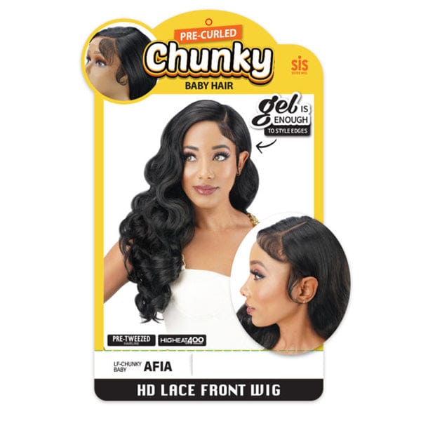 Zury Frontal Lace Wigs Zury Sis Synthetic Hair Chunky HD Lace Front Wig - AFIA