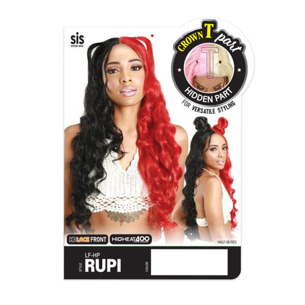 Zury Frontal Lace Wigs Zury Sis Synthetic Hair HD Lace Front Wig - LF HP RUPI