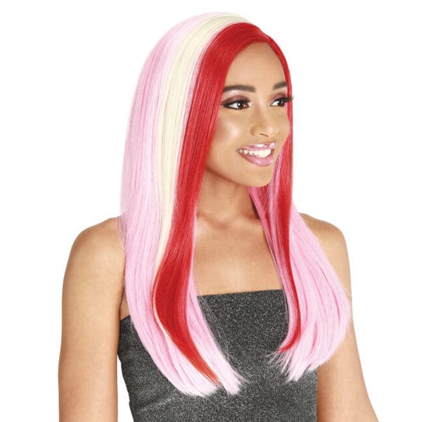 Zury Frontal Lace Wigs Zury Sis V-Lace Cut Synthetic Hair Lace Part Wig - LP VCUT LULA